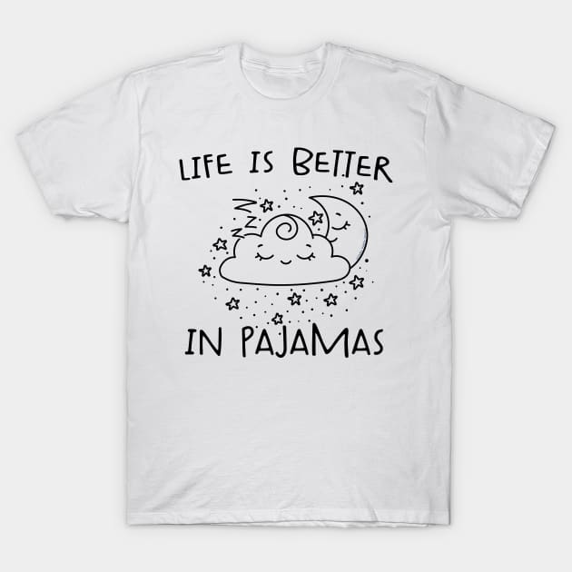 Life is good sleep shirt top